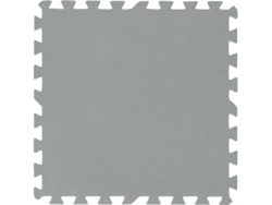 Protector de Suelo para Piscinas BESTWAY 9 Piezas de 50x50 cm Polietileno Esponjoso Gris