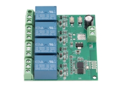 Módulo De Relé De 4 Canales Con Chip Esp8266 Control Inalámbrico Wifi Placa De Relés Para Equipos Electrónicos Dc5v