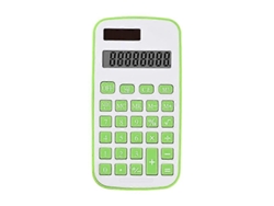Calculadora de bolsillo de energía solar económica con tarjeta de crédito Slim Everley891