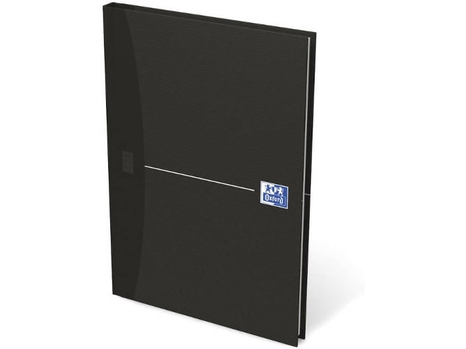 Cuarderno OXFORD 100100905 (A5 - 21x15x2cm - Negro - Cuadriculado)