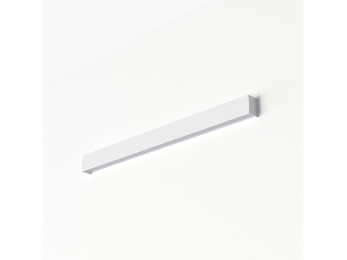 Lámpara NOWODVORSKI Straight Wall Led White M (Blanco - Acero )