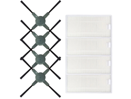 Filtro de cepillos laterales para aspiradora Qq5 Qq6, pieza de Robot aspirador, herramienta de limpieza para el hogar, filtros, cepillos de repuesto