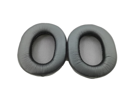 1 par de almohadillas de cuero proteico PU para SONY 1AM2 Negro