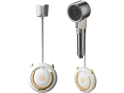 Soporte Secador Montado Pared Giratorio 360° Gancho Cable Herramientas Peinado Accesorios Almacenamiento 13 15
