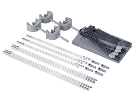 Intex Capota de piscina gris claro