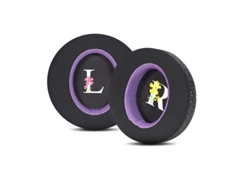 Almohadillas Szsmart para auriculares Alienware Aw510/aw310 Teci (negro y morado)