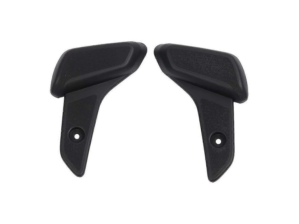 Accesorios 2026dn para scooter Vespa Sprint Primavera 50 125 150: Reposapiés traseros para pasajero en plástico ABS negro.