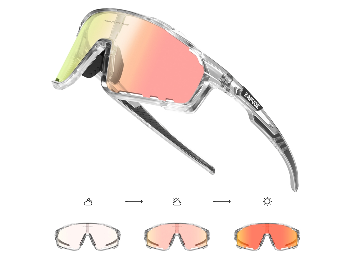 Gafas De Ciclismo Fotocromáticas Para Hombre Y Mujer, Ideales Para Ciclismo Al Aire Libre, Ciclismo De Montaña Y Protección Contra La Arena.