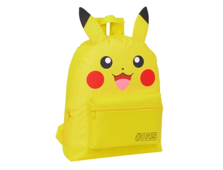 Mochila Escolar POKÉMON Amarillo 30 x 40 x 15 cm