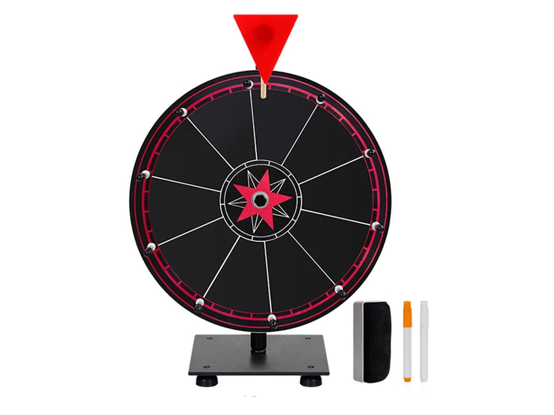 Rueda De Premios De Mesa Con Goma Para Juegos