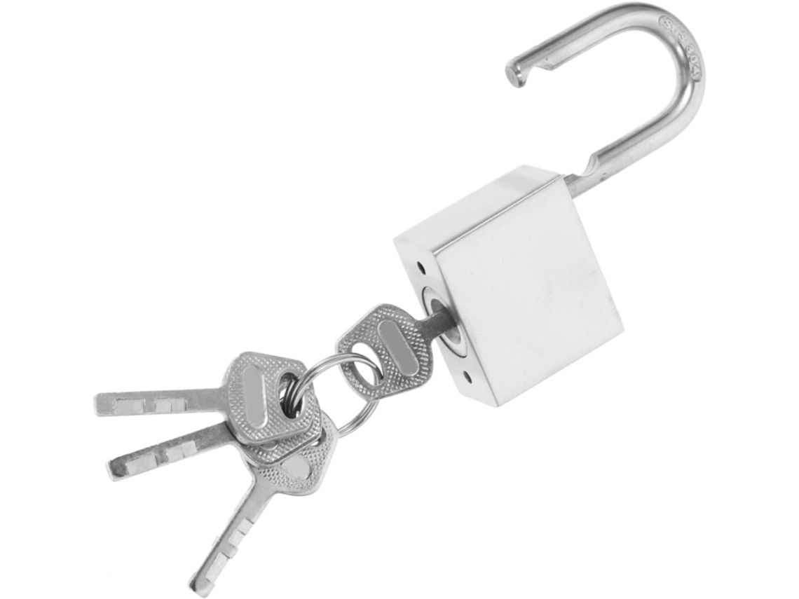 Candado 304 Acero Inoxidable Pequeño Antióxido Llave