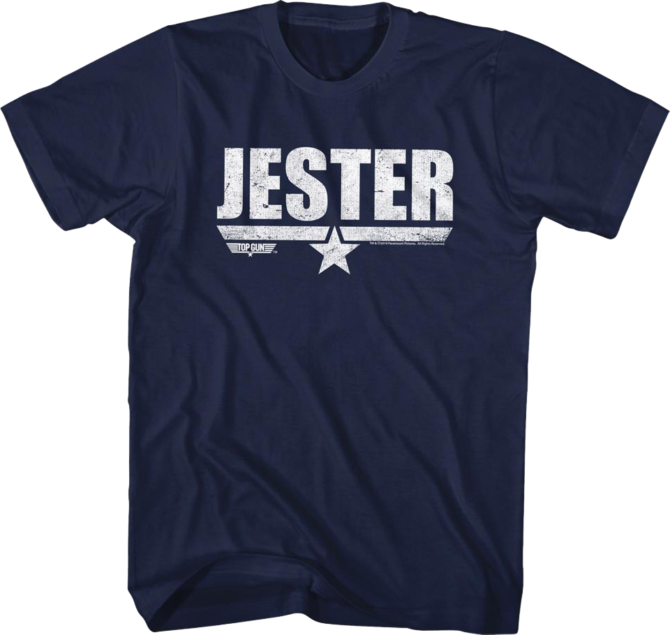 Camiseta Unisexo DEEPSTONE Jester Call Sign Top Gun Armada (XL)