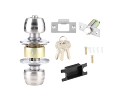 Pestillo De Bola De Acero Inoxidable De Lengüeta Corta Para Puertas De Dormitorios Y Baños Residenciales.