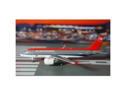 Modelo De Avión De Aleación Northwest Airlines A320 Gjnwa371 A Escala 1/400