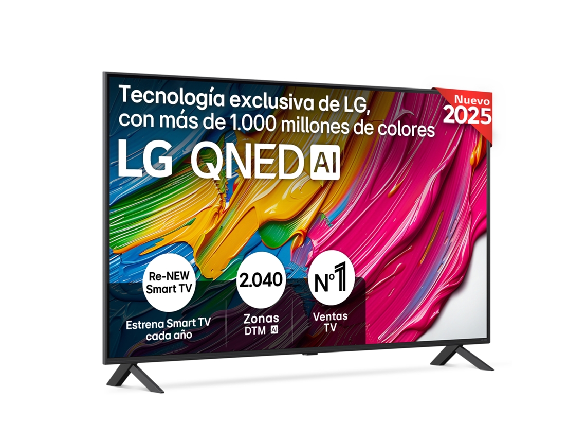 TV LG 55QNED80A6A (QNED AI - 55'' - 140 cm - 4K Ultra HD - Smart TV)