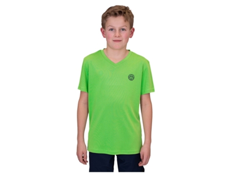 Camiseta de Niño BIDI BADU Crew Inside Out V Verde (128 cm)