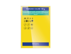 FABRIANO Cartulina A4 185 g/m² Amarillo Intenso 50 Hojas
