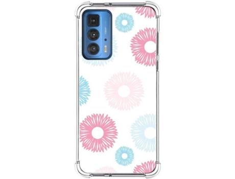 Carcasa Motorola Edge 20 Pro TUMUNDOSMARTPHONE Dibujos Antigolpes Flores 06 Multicolor