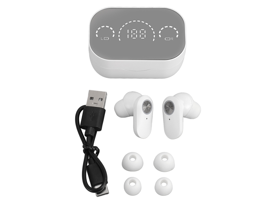 Fones De Ouvido Tradutor 144 Idiomas Bluetooth 5.3 Som Surround 360 Graus Com App
