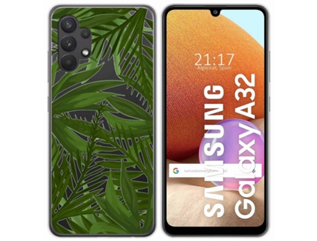 Carcasa Samsung Galaxy A32 4G TUMUNDOSMARTPHONE Dibujos Transparente Multicolor