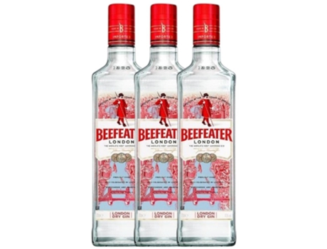 Gin BEEFEATER Beefeater (0.7 L - 3 unidades)