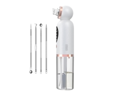 Limpiador De Aspiración Eléctrico, Ajustable En Tres Marchas, Equipado Con 6 Cabezales De Aspiración Reemplazables, Pantalla Led, Unisex