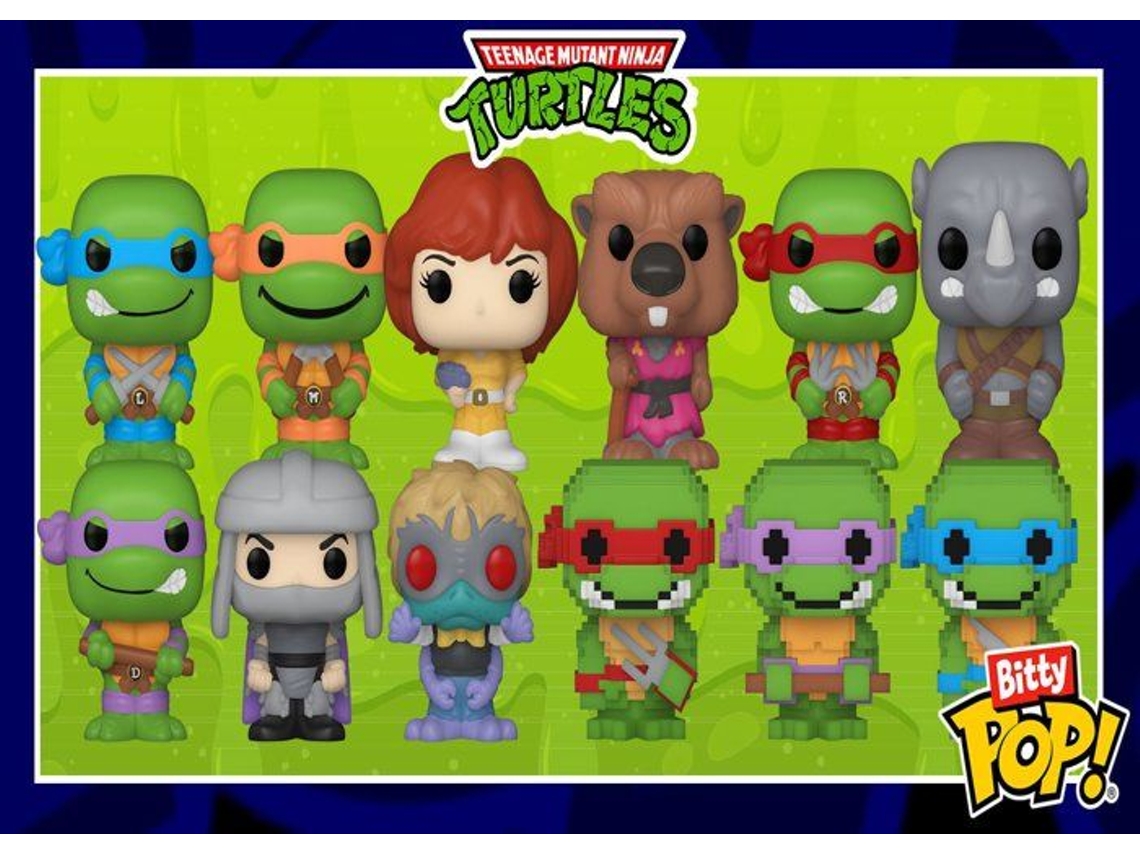 Figura Bitty Pop! Tortugas Ninja Personaje Aleatorio Funko