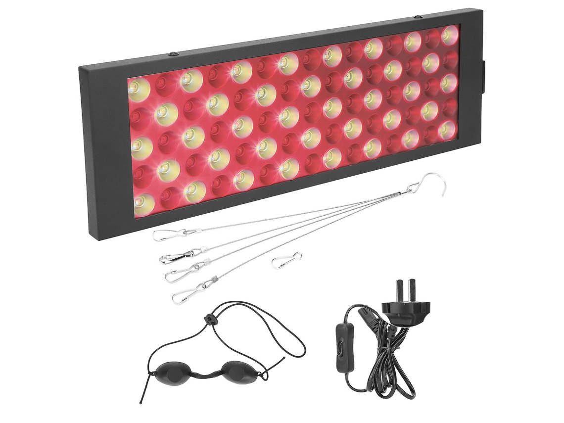 Panel de terapia LED infrarrojo para el alivio del dolor, dispositivo de fisioterapia de luz roja para uso doméstico, 110-240 V