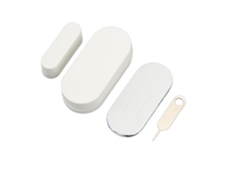 Yncm2026-sensor Magnético Inalámbrico Para Puerta Y Ventana Con Alarma Inteligente, Sensor De Alarma Detectador, Montaje Adhesivo Con Batería Botón