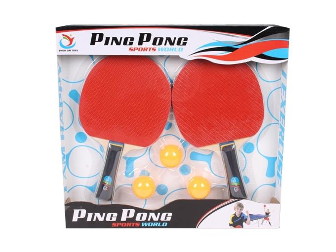 Conjunto de palas de ping pong