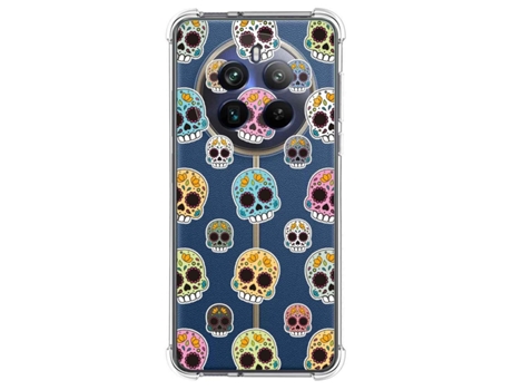Funda Diseño Catrina para Realme 12 Pro 5G / 12 Pro Plus 5G TUMUNDOSMARTPHONE Silicona Multicolor