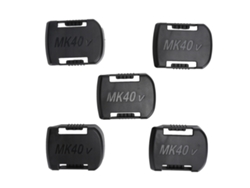 5 Soportes De Batería De Litio Abs Para Makita 40v, Soporte De Almacenamiento