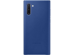 Funda SAMSUNG Galaxy Note 10 Leather Azul