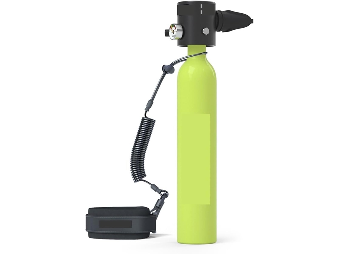 Mini Botella De Buceo, Tanque Portátil De 0,5 L, Mini Cilindro Subacuático Con Tubo De Snorkel.