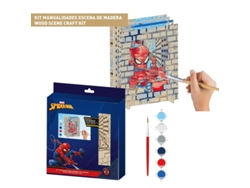 Figura para colorear de Spiderman de Marvel Cerdá