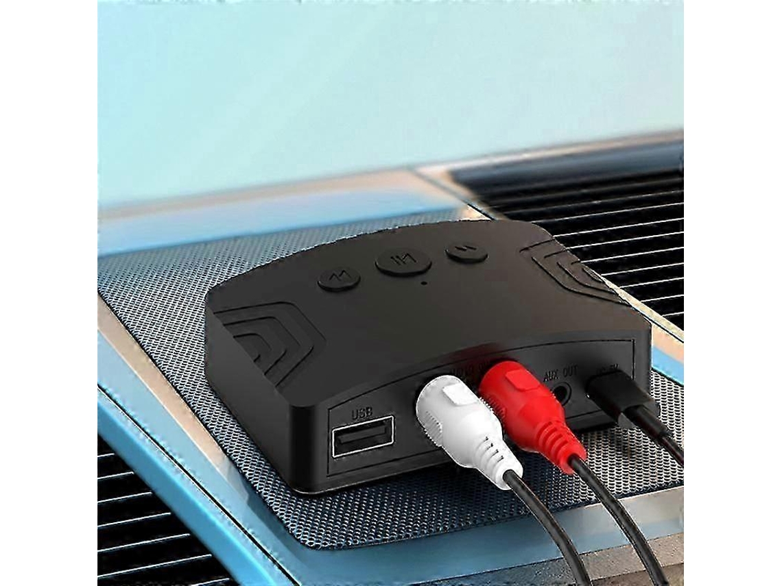 Receptor de música Bluetooth 5.3, adaptador Bluetooth, receptor de audio inalámbrico Bluetooth, receptor de altavoz Bluetooth Rosewell