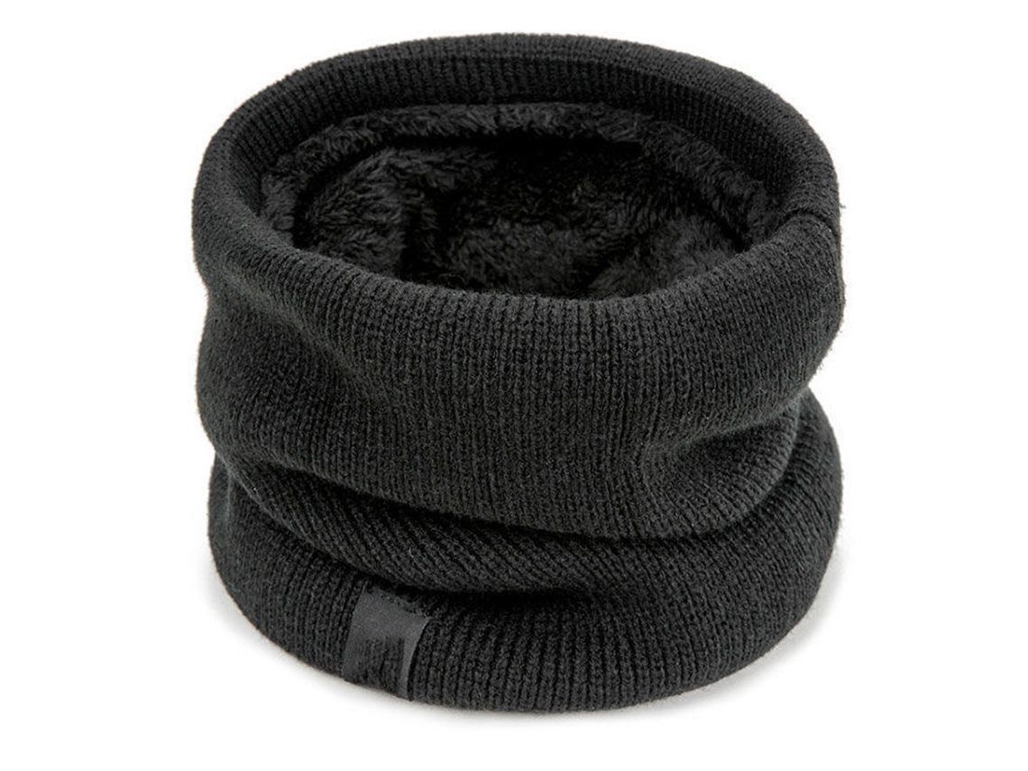 2026bufanda Loop Cálida De Doble Capa Con Forro De Plush Elástico Grueso Tejido Invierno Para Hombre Y Mujer