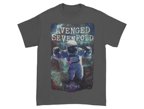Camiseta ROCKINSTONE Avenged Sevenfold AVS Spaceman T (XL)