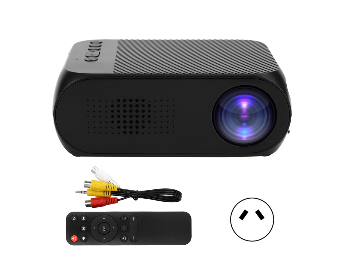 Mini Proyector Led Hdmi 1080p Yg320 Portátil Multifuncional Para Cine En Casa