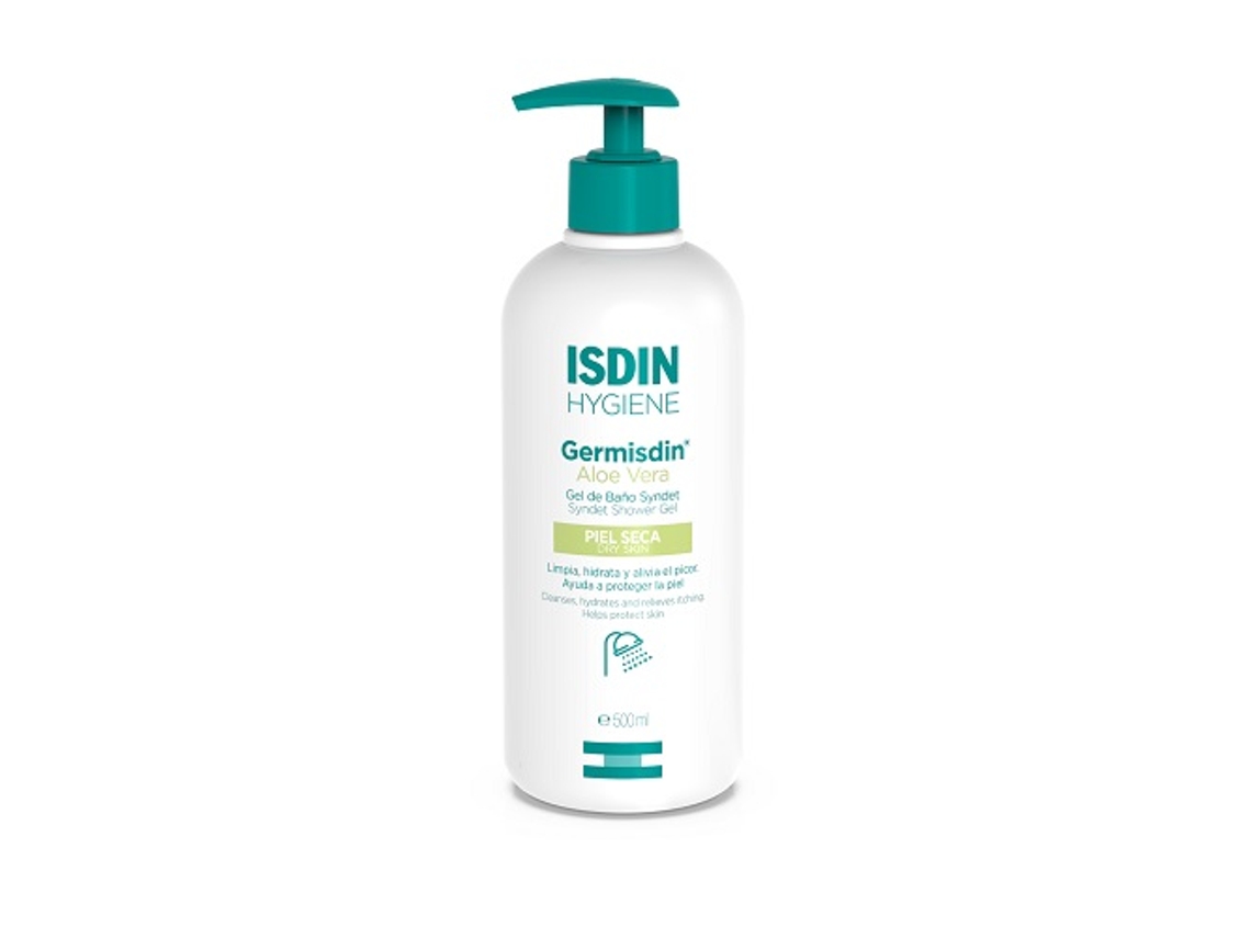 Crema Corporal ISDIN Germisdin Aloe Vera (500 ml)