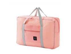 Caja de almacenamiento de bolsa de viaje resistente al agua rosa (20x20x5cm) Kofihety