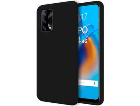 Carcasa Oppo A74 4G TUMUNDOSMARTPHONE Silicona Líquida Negro