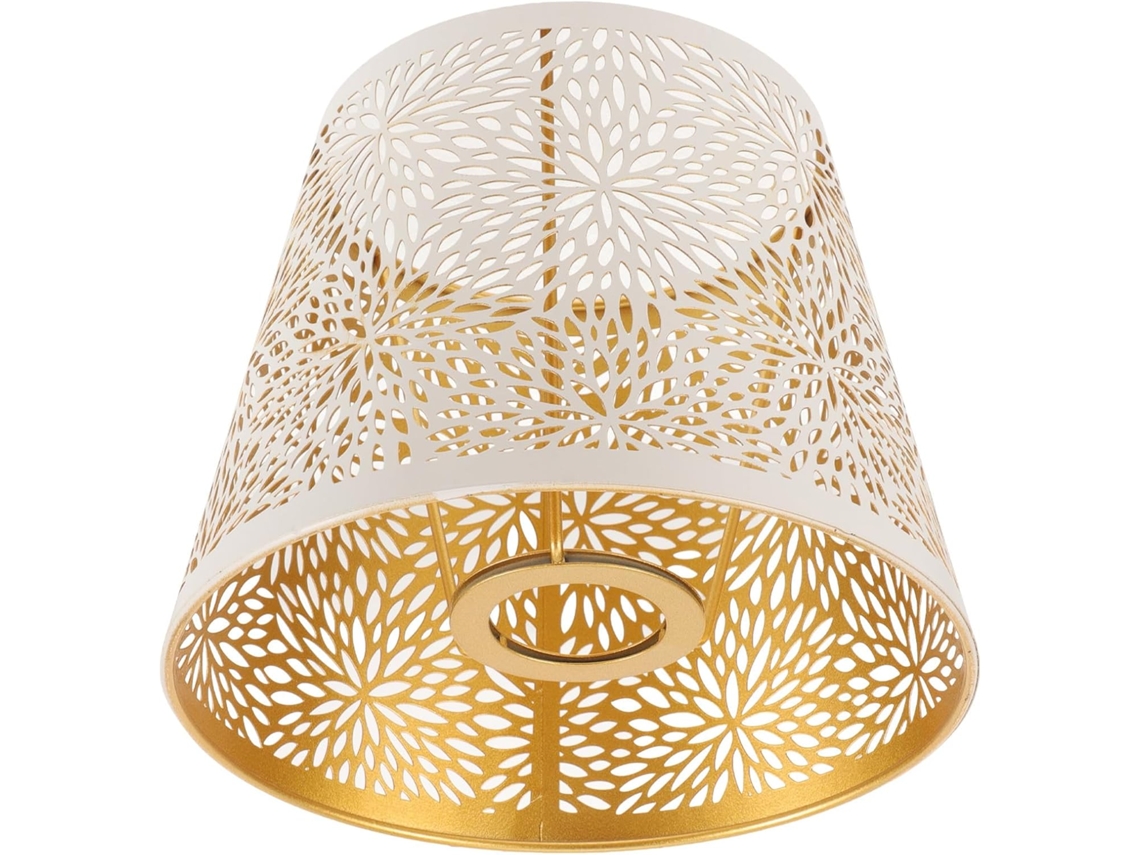 Lámpara De Mesa Moderna De Metal Con Casquillo E27 Cm Y Luz Cálida