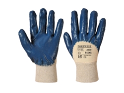 Guantes de nitrilo ligeros con puños elásticos, comodidad y ajuste perfecto / Azul marino / M Portwest