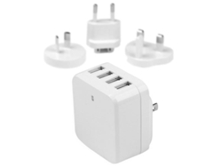 Cargador STARTECH.COM USB4PACWH Blanco