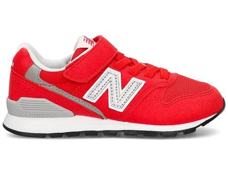 Zapatillas Deportivas NEW BALANCE 996 Para Niños (Rojo, Blanco - Tejido, Material Sintético -35)