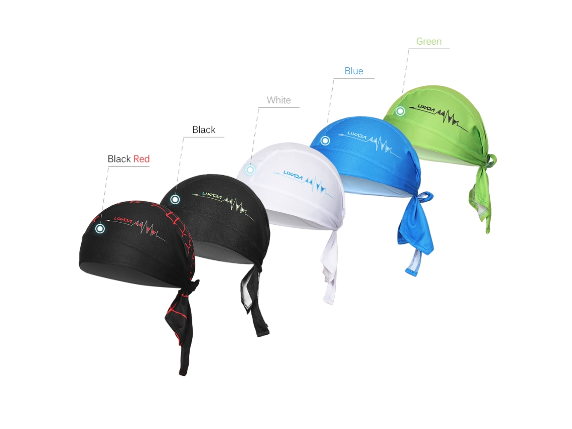 Cinta De Cabeza Ajustable Para Ciclismo Al Aire Libre, Transpirable Y Quick-dry, Gorro Bandana Unisex Con Protección Uv, Accesorio De Ciclismo