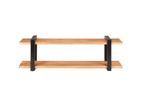 Maison Exclusive - Mueble para TV de madera maciza de acacia 130x40x40 cm