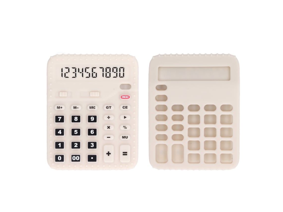 Chupete De Silicona Para Bebé Con Forma De Calculadora, Juguete Sensorial Para La Dentición.