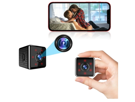 Mini Cámara Spy ENKERS HD Negro (9128607422375)